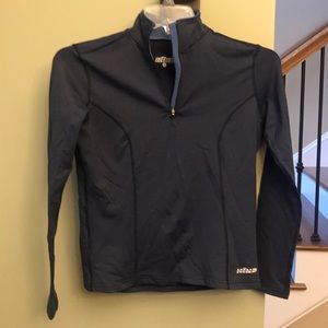 Women’s Navy Blue Hind Quarter Zip Jacket